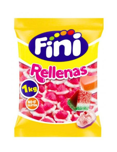 209 - FiNi Plněné Jahody 1000g