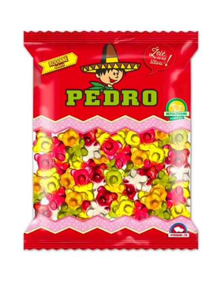 017 Pedro dvoubarevné želé velký medvěd