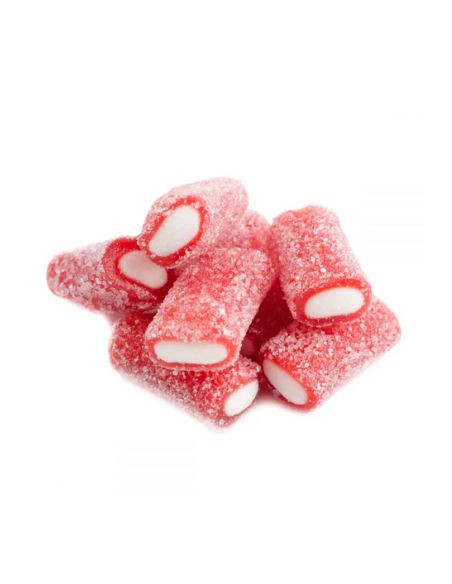 237 - FiNi Plněné kyselé Jahodové pendreky 1000g