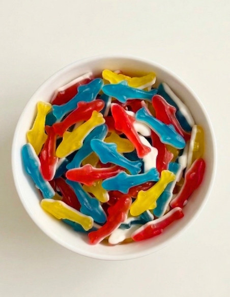 039 Pedro Žralok - dvoubarevné želé