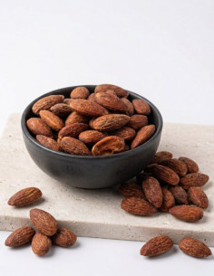 164 - Mandle Uzené pražené solené 400g 2